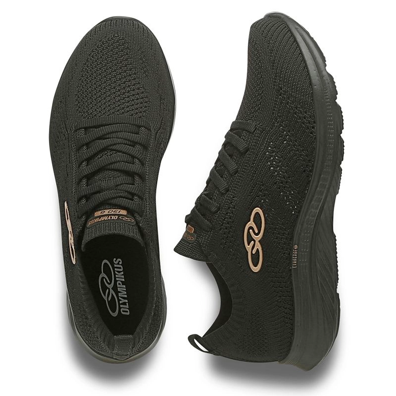 ZAPATILLA MUJER 130G ULTRALEVE NEGRA - 3