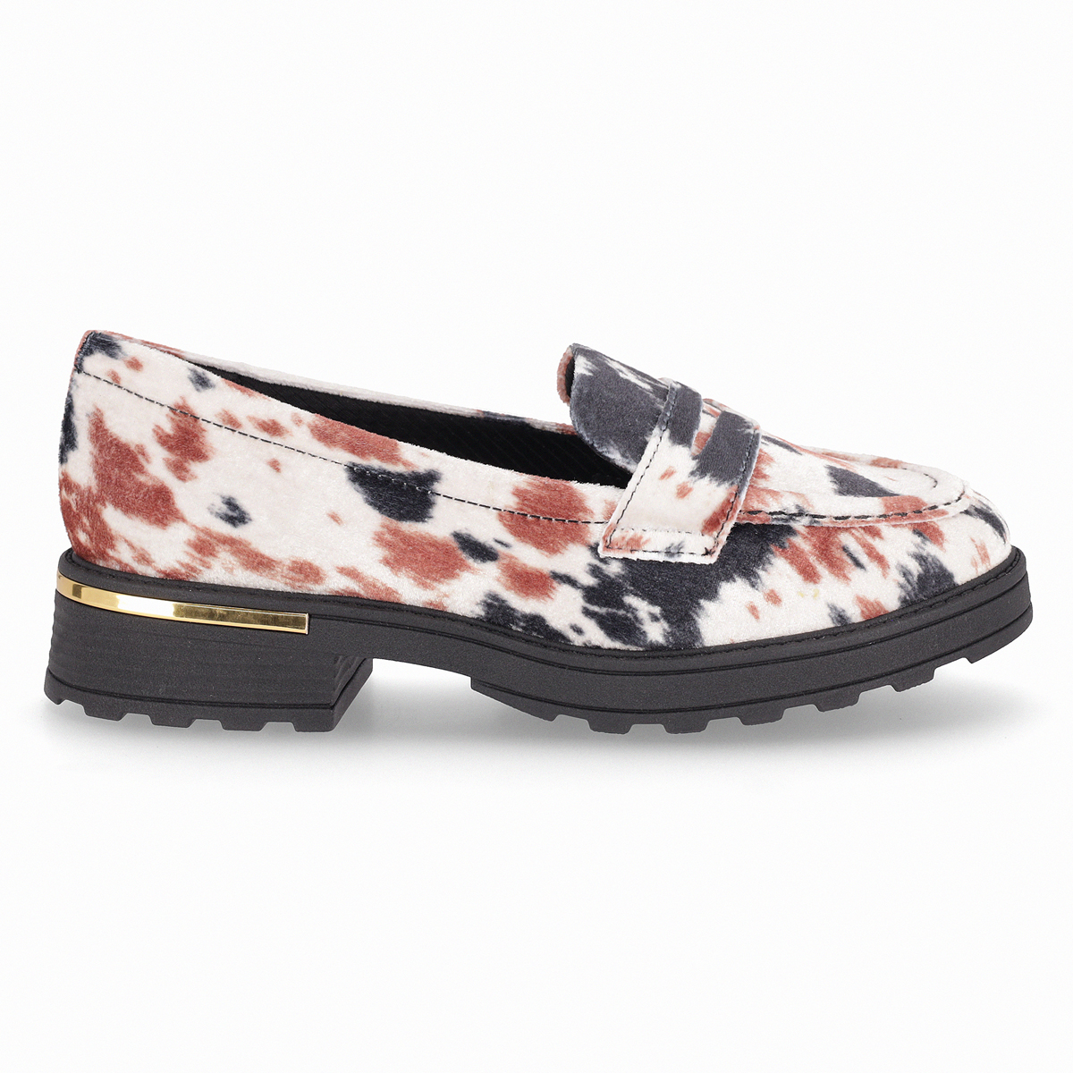 MOCASIN MUJER- COW PRINT GISA PICCADILLY - 1