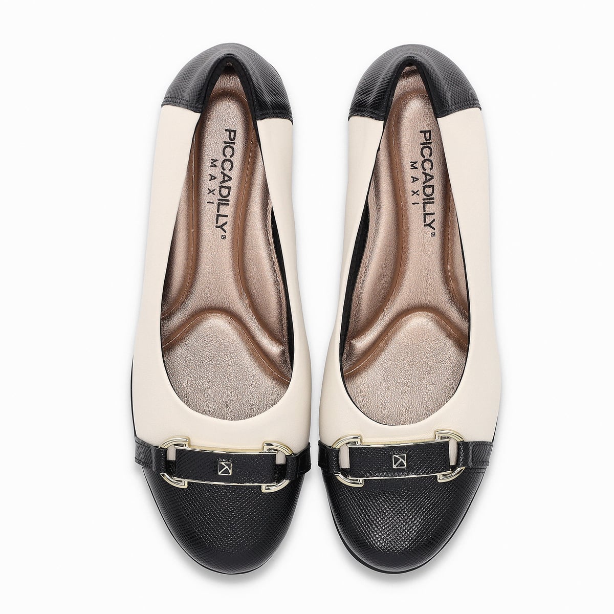 ZAPATO MUJER- NEGRO/CREMA BETH 02 PICCADILLY - 2