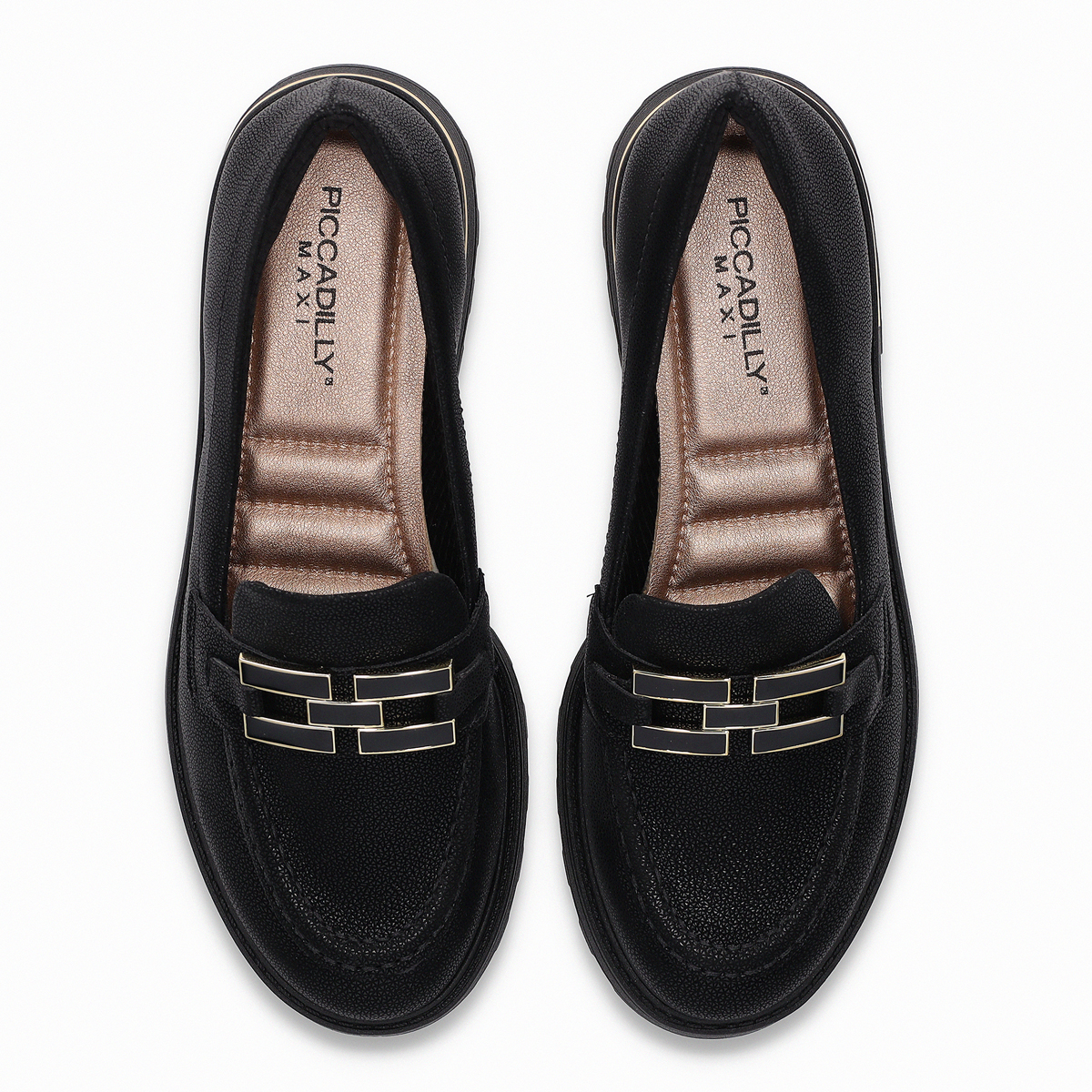 MOCASIN MUJER- NEGRO GISA 002 PICCADILLY - 2