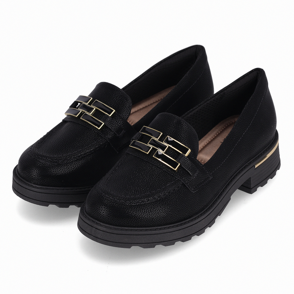 MOCASIN MUJER- NEGRO GISA 002 PICCADILLY - 4