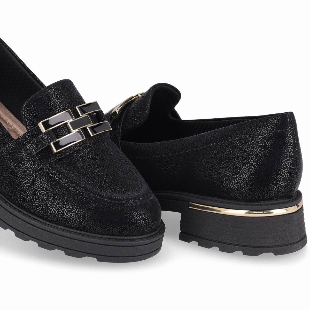 MOCASIN MUJER- NEGRO GISA 002 PICCADILLY - 6