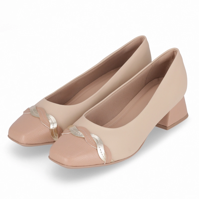 ZAPATO MUJER- BEIGE/NUDE TATI 418 PICCADILLY - 4