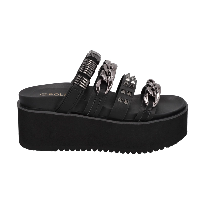 SANDALIA  NEGRO SOKI POLICE - 1