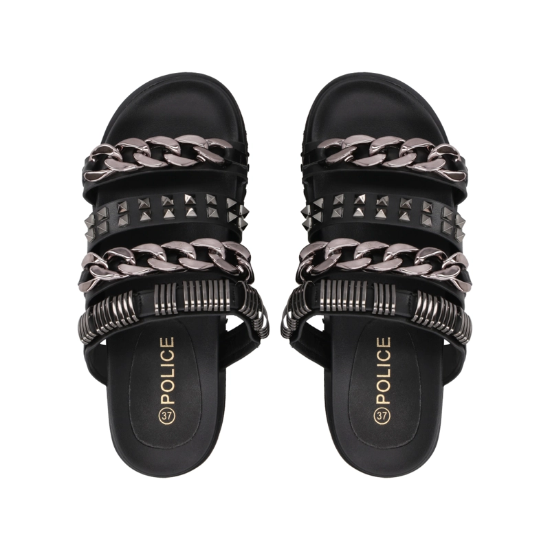 SANDALIA  NEGRO SOKI POLICE - 2