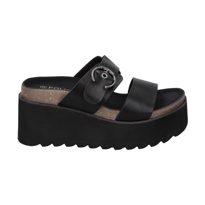 SANDALIA  NEGRO NORA POLICE - 1