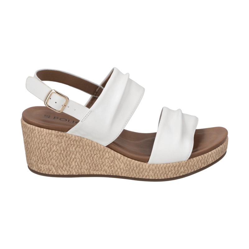 SANDALIA  BLANCO AMBER POLICE - 1