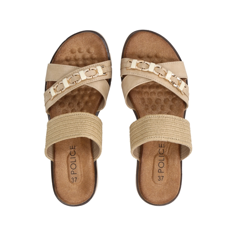 SANDALIA  BEIGE DAKOTA POLICE - 2