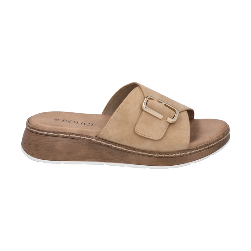 SANDALIA  BEIGE MILA POLICE - 1