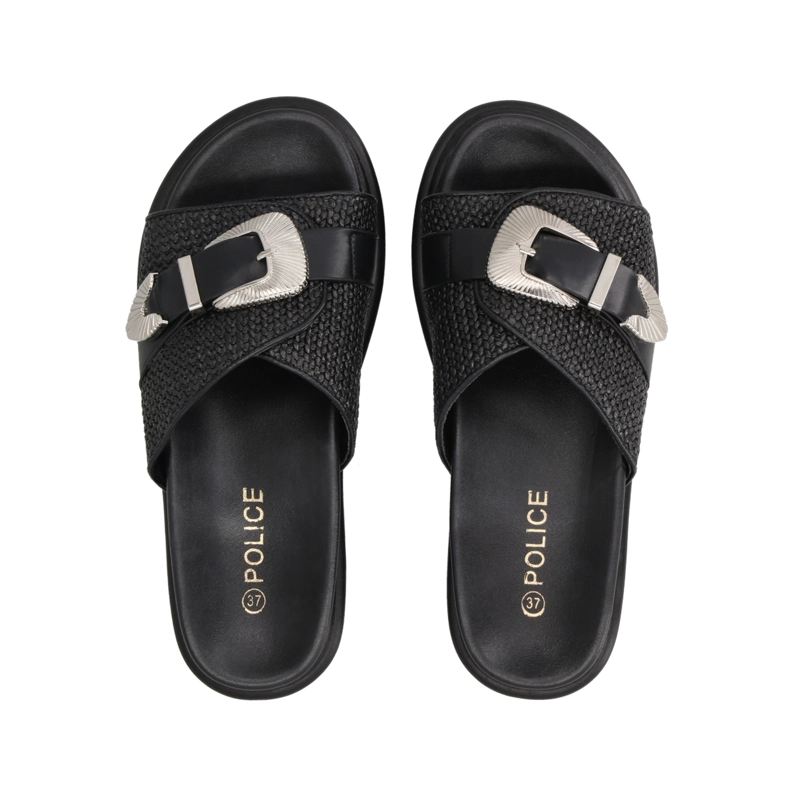 SANDALIA  NEGRO SIENNA POLICE - 2