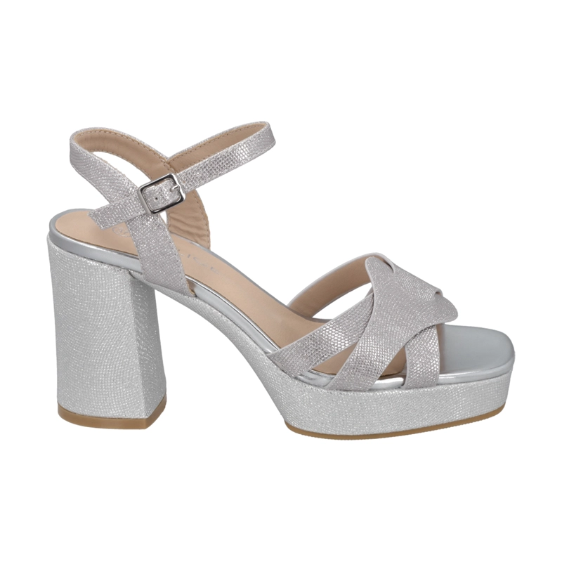 SANDALIA  PLATA/SNAKE NILA POLICE - 1