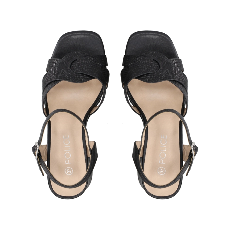 SANDALIA  NEGRO/SNAKE NILA POLICE - 2