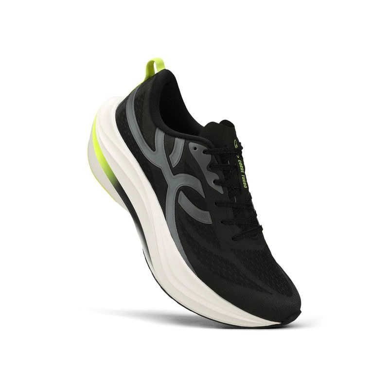ZAPATILLA RUNNING HOMBRE CORRE TURBO NEGRA - 2