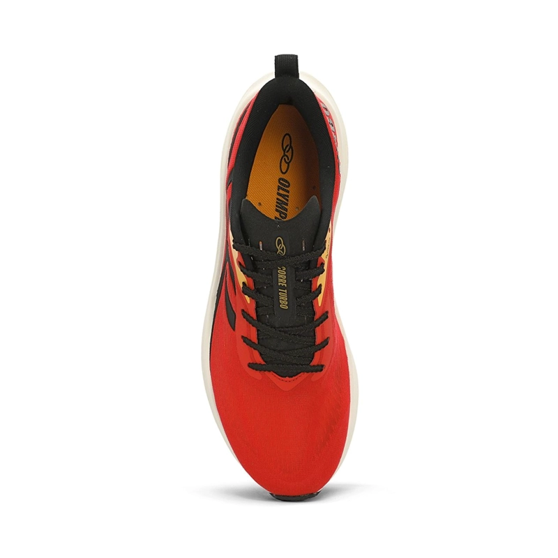 ZAPATILLA RUNNING HOMBRE CORRE TURBO ROJO - 4