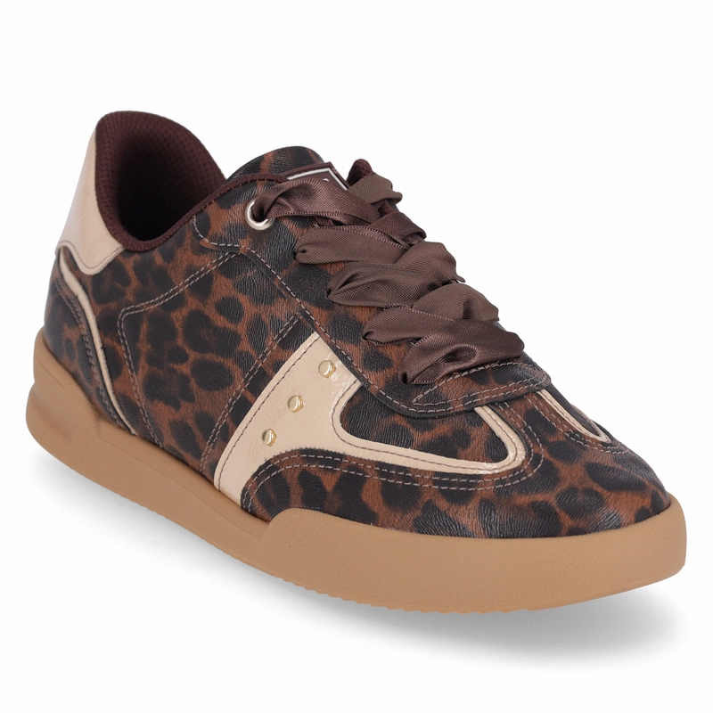 ZAPATILLA MUJER- ANIMAL PRINT/CAFE  CAROLINE PICCADILLY - 9