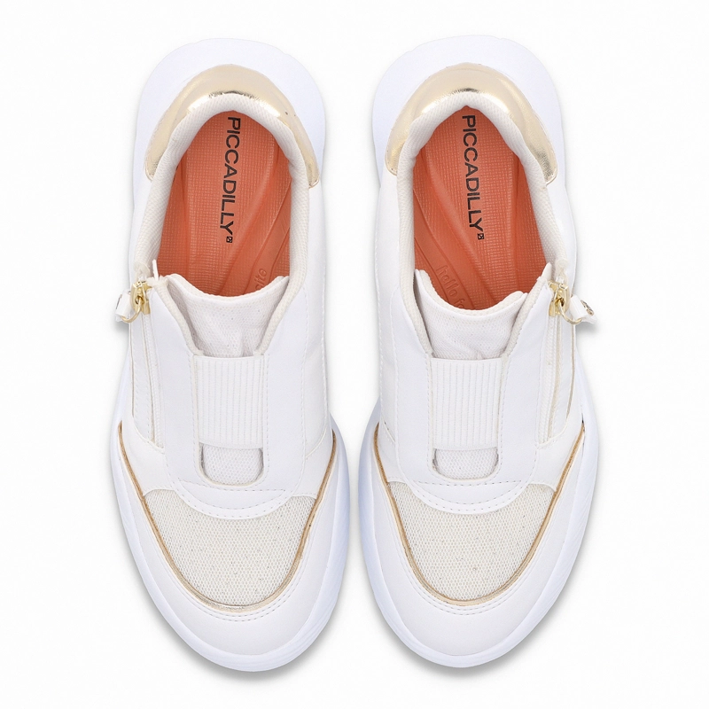 ZAPATILLA MUJER- BLANCO FASCITIS 005 PICCADILLY - 2