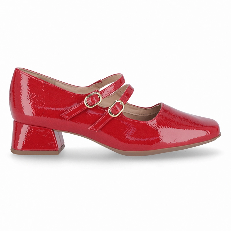 ZAPATO MARY JANE MUJER- ROJO/CHAROL TATI PICCADILLY - 1