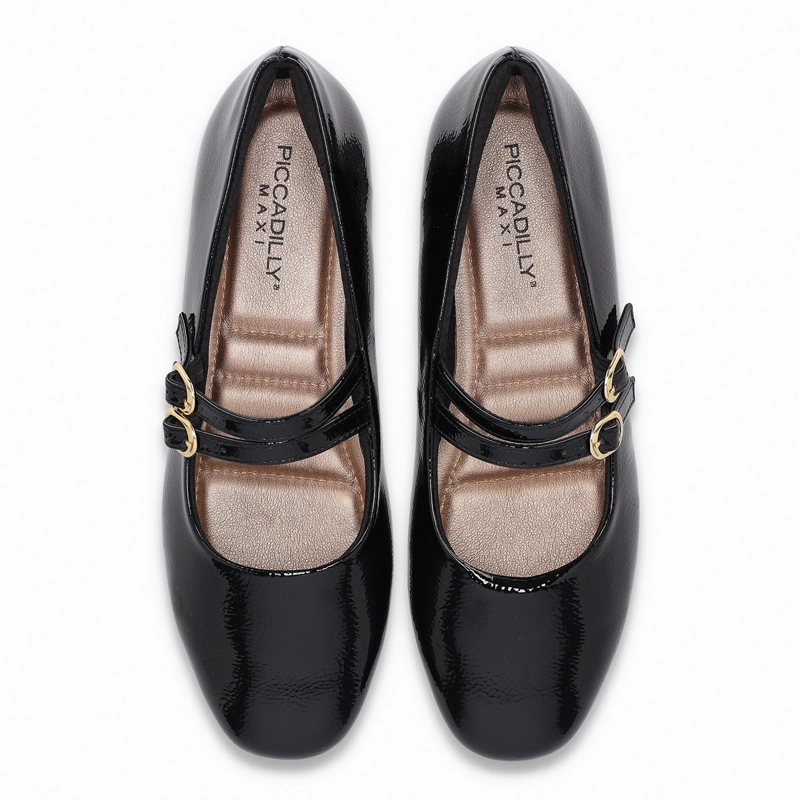 BALLERINA MARY JANE MUJER- NEGRO MICHELLE PICCADILLY - 2