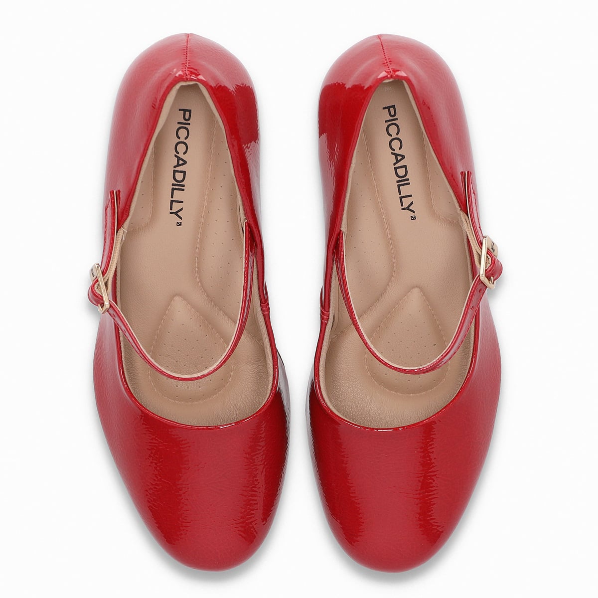 ZAPATO MARY JANE MUJER- ROJO/CHAROL DEISE PICCADILLY - 2