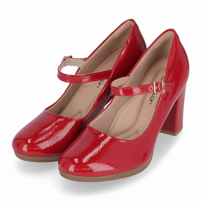 ZAPATO MARY JANE MUJER- ROJO/CHAROL DEISE PICCADILLY - 3