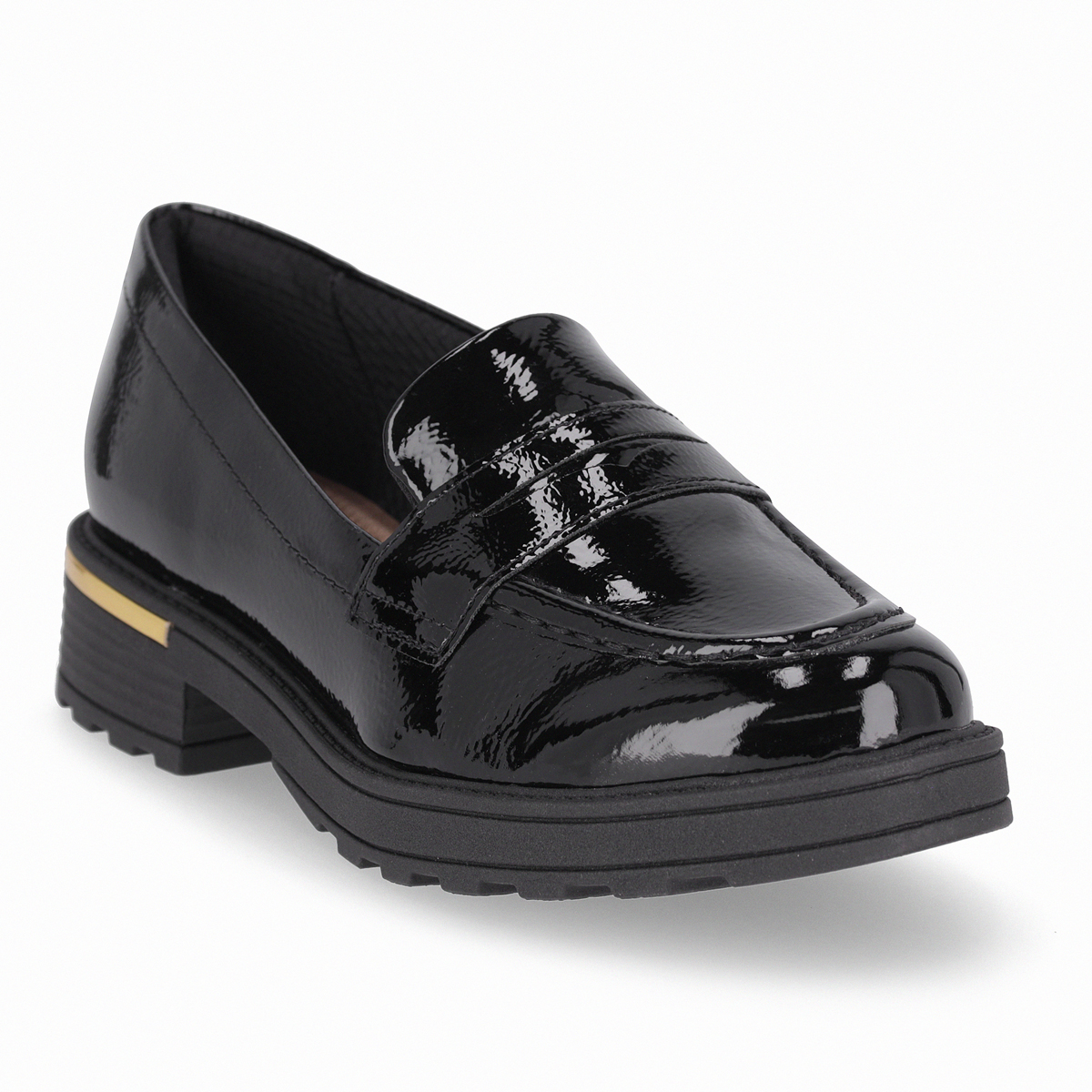 MOCASIN MUJER- NEGRO/CHAROL GISA 02 PICCADILLY - 4