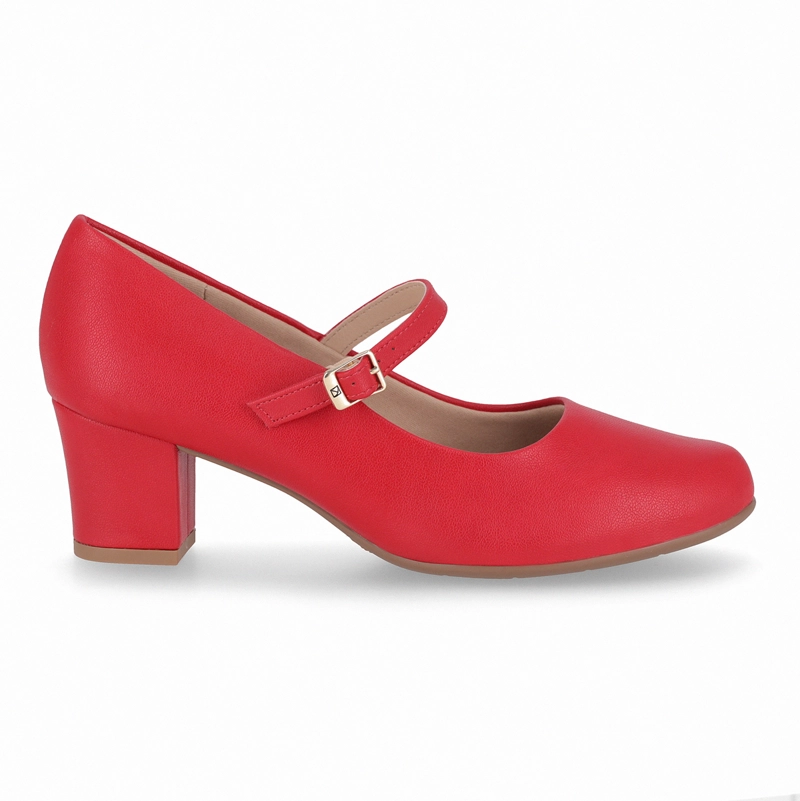 ZAPATO MARY JANE MUJER- ROJO LAURA 01 PICCADILLY - 1