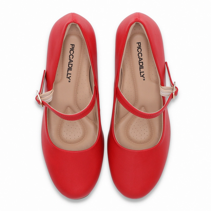 ZAPATO MARY JANE MUJER- ROJO LAURA 01 PICCADILLY - 2
