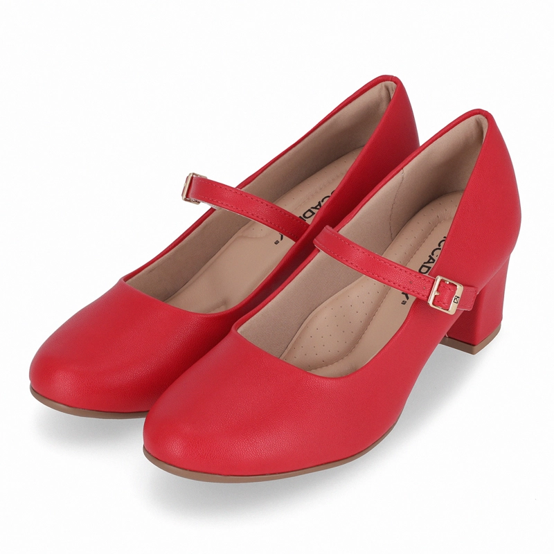 ZAPATO MARY JANE MUJER- ROJO LAURA 01 PICCADILLY - 3