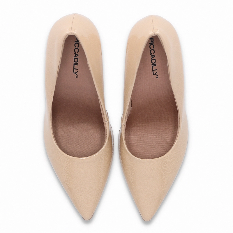 ZAPATO MUJER- BEIGE/CHAROL SILVANA 41 PICCADILLY - 2