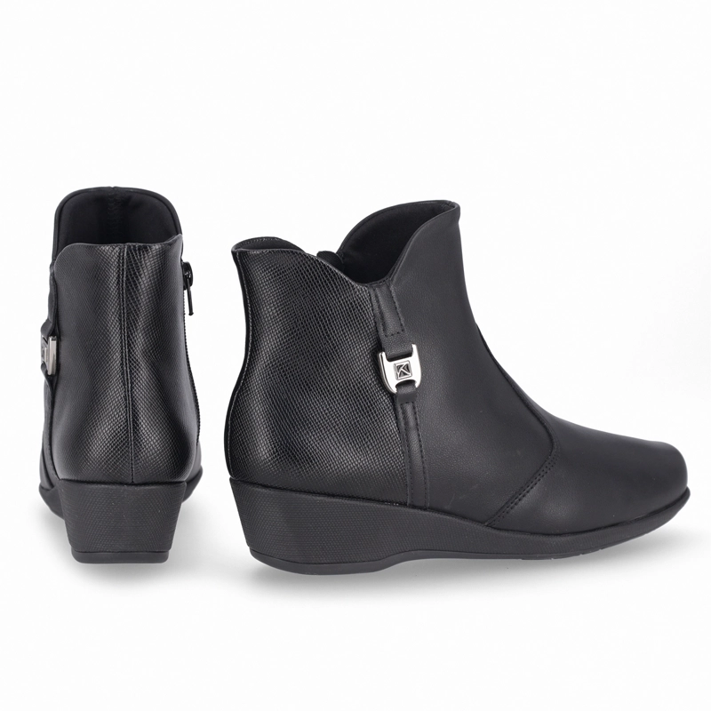 BOTIN MUJER- NEGRO IVONE PICCADILLY - 2