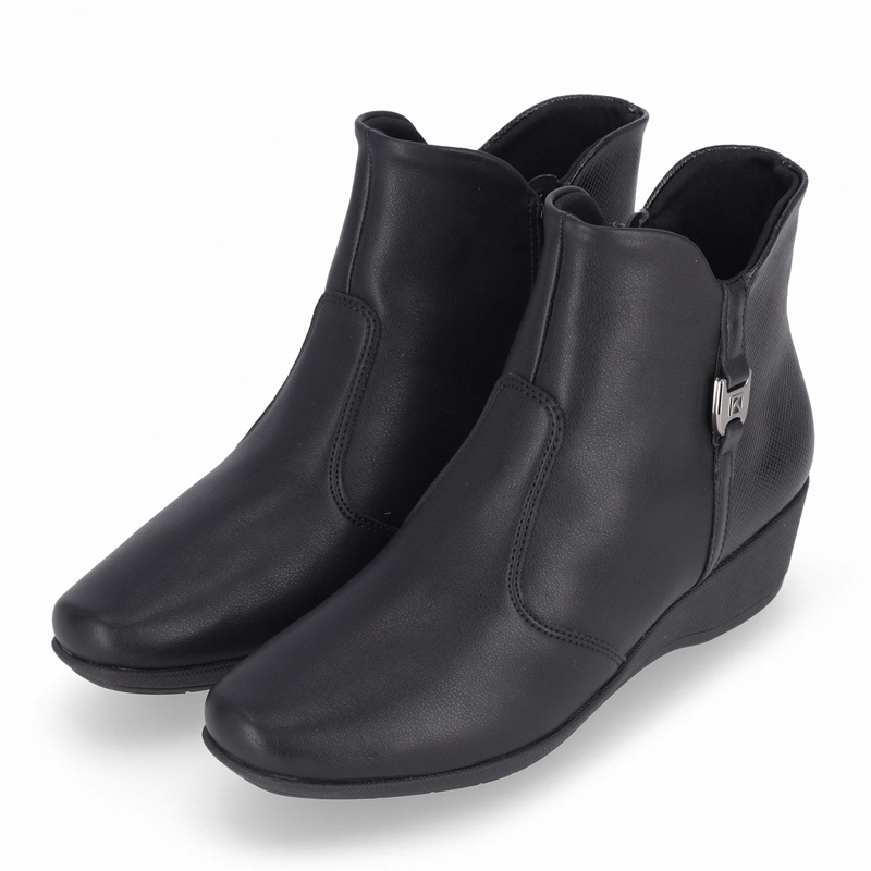 BOTIN MUJER- NEGRO IVONE PICCADILLY - 3