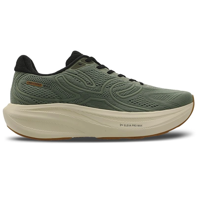 ZAPATILLA RUNNING MUJER CORRE MAX VERDE - 1