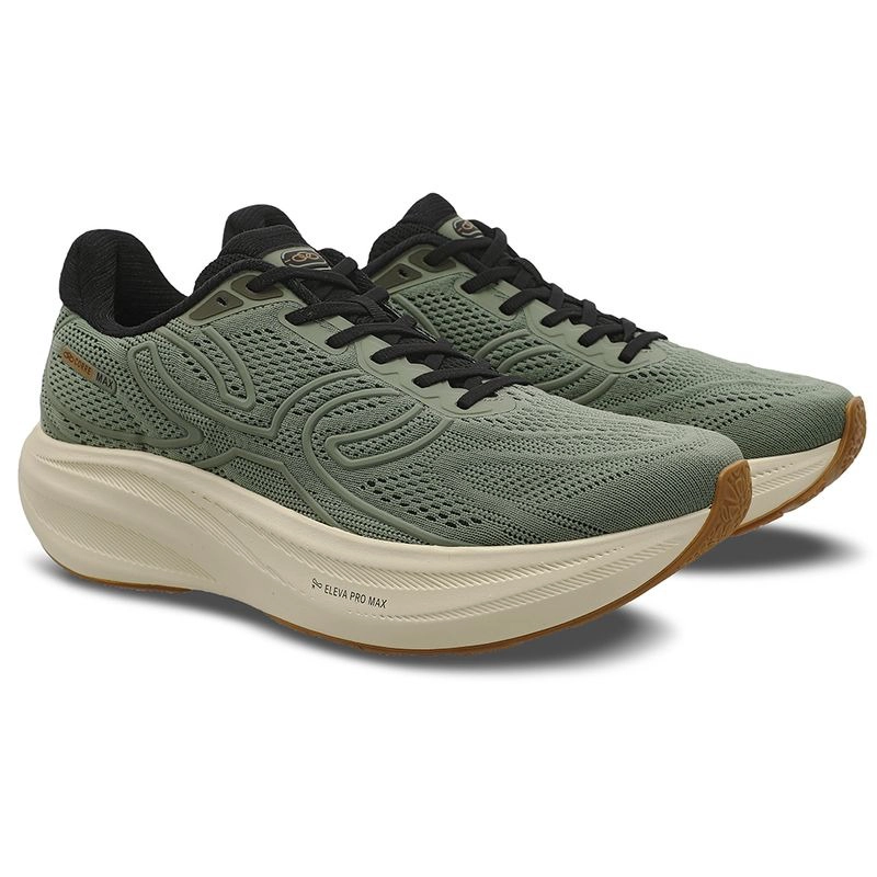 ZAPATILLA RUNNING MUJER CORRE MAX VERDE - 2