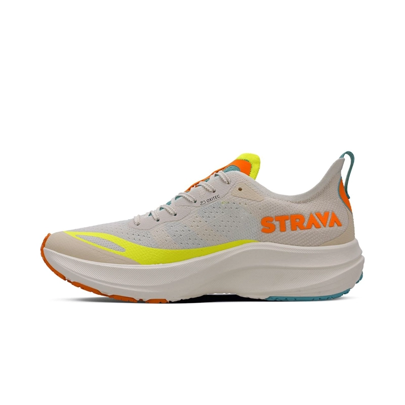 ZAPATILLA RUNNING HOMBRE CORRE 4 STRAVA BLANCA - 3