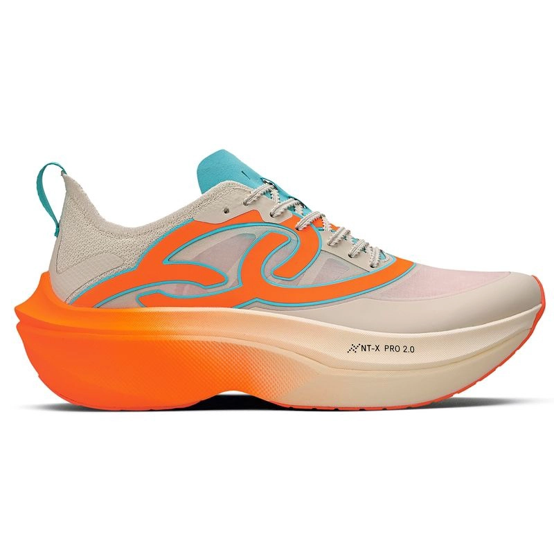 ZAPATILLA RUNNING HOMBRE CORRE SUPRA 2 BLANCO/NARANJA - 1