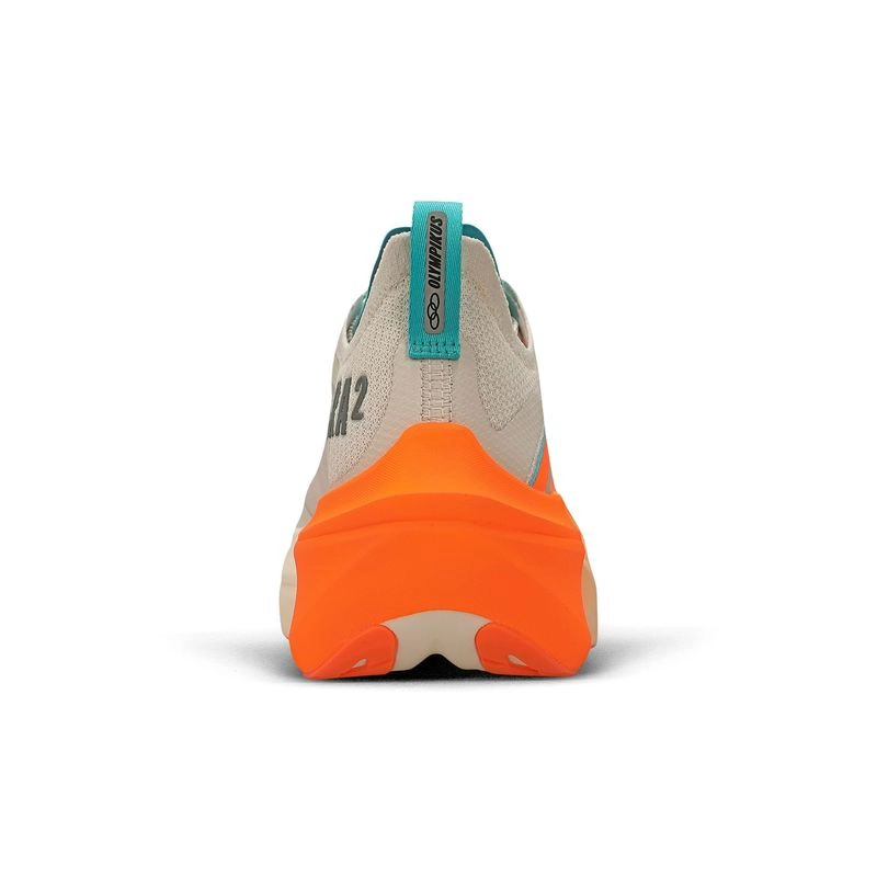 ZAPATILLA RUNNING HOMBRE CORRE SUPRA 2 BLANCO/NARANJA - 8