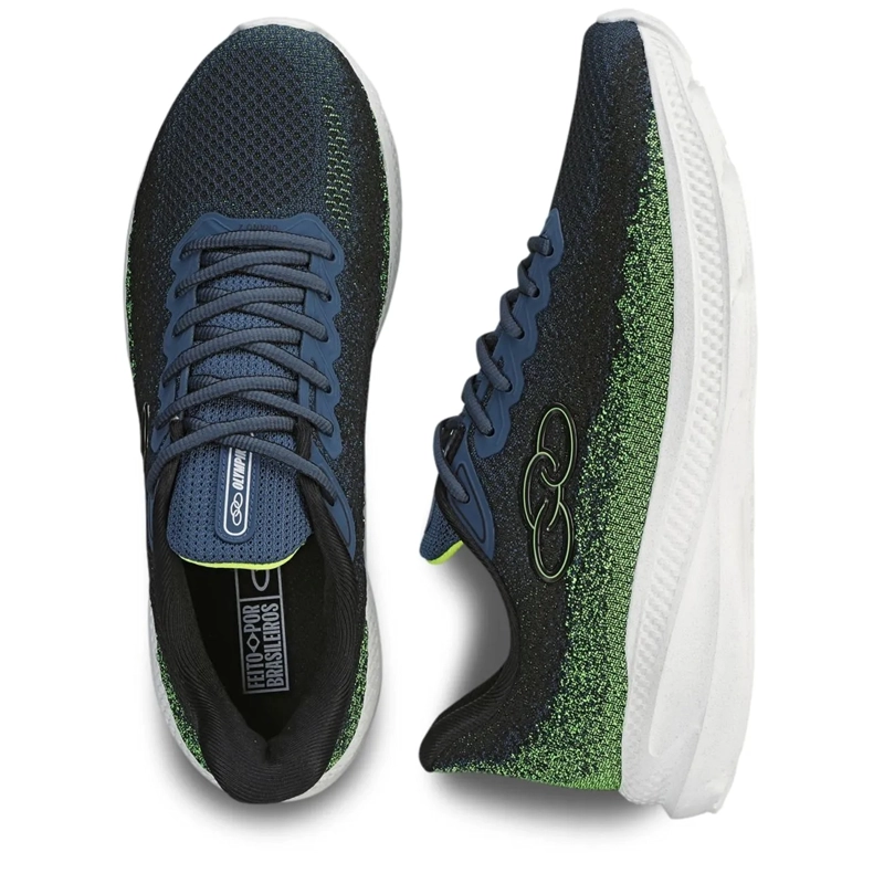 ZAPATILLA HOMBRE URANO 2 AZUL/VERDE - 3