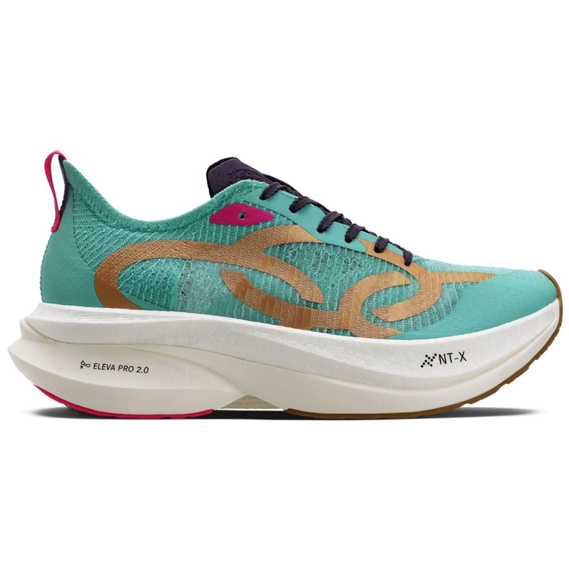 ZAPATILLA RUNNING HOMBRE CORRE GRAFENO 3 CELESTE - 1