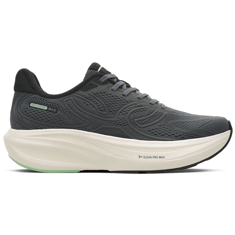 ZAPATILLA RUNNING MUJER CORRE MAX GRIS/BLANCO - 1