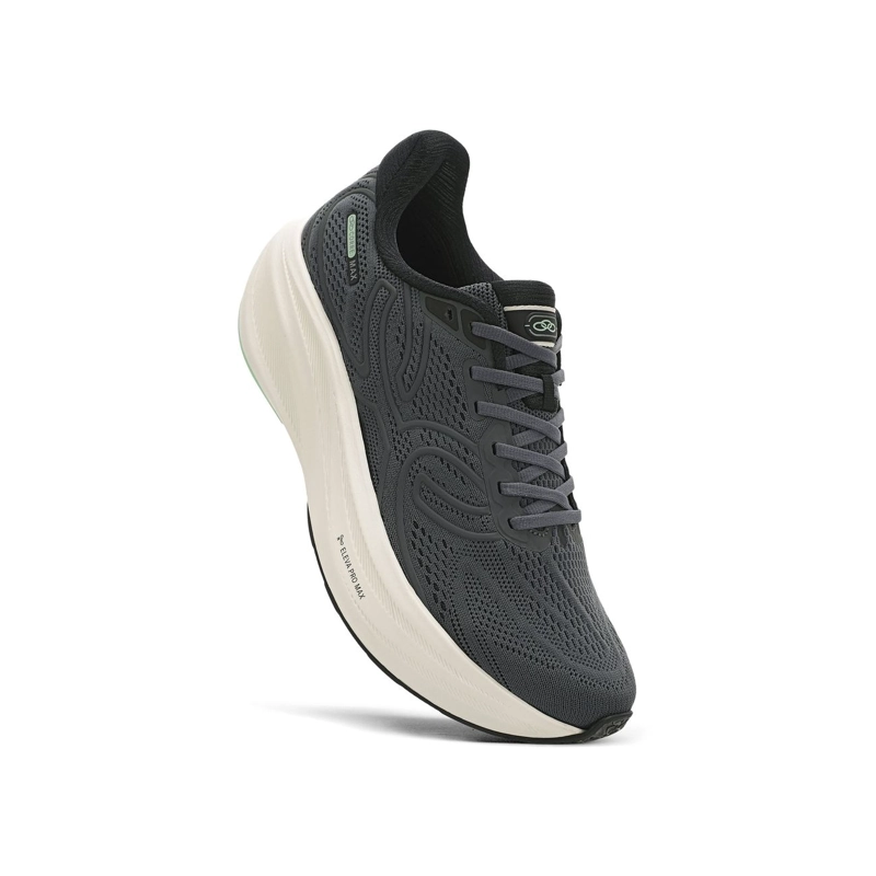 ZAPATILLA RUNNING MUJER CORRE MAX GRIS/BLANCO - 2