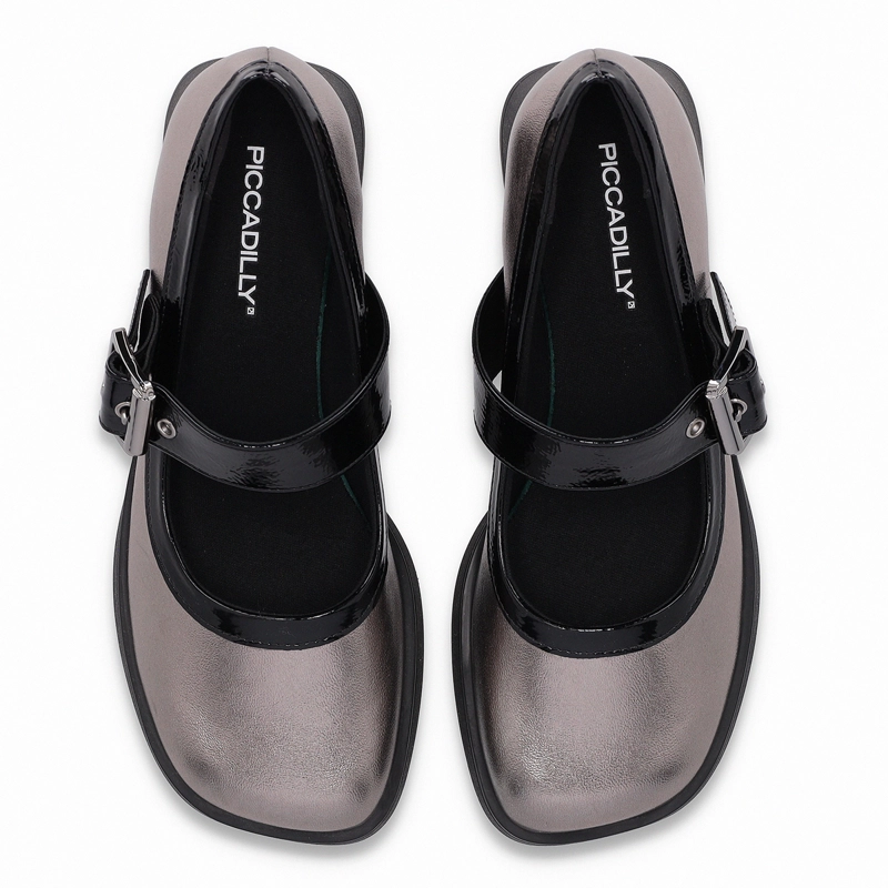 ZAPATO MARY JANE MUJER- PELTRE/NEGRO FRANCISCA PICCADILLY - 2