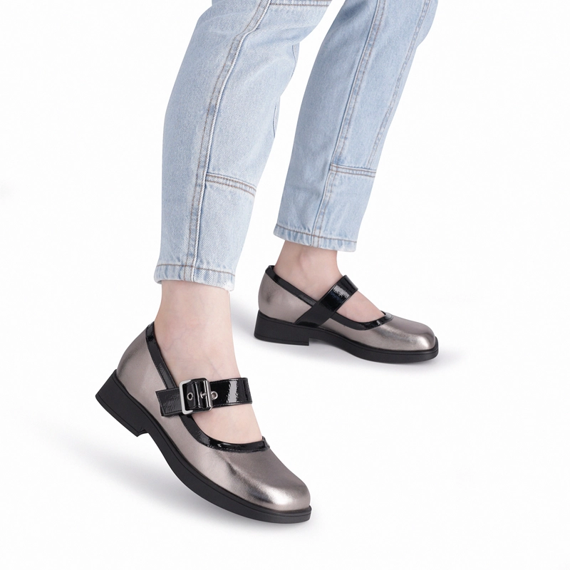 ZAPATO MARY JANE MUJER- PELTRE/NEGRO FRANCISCA PICCADILLY - 3