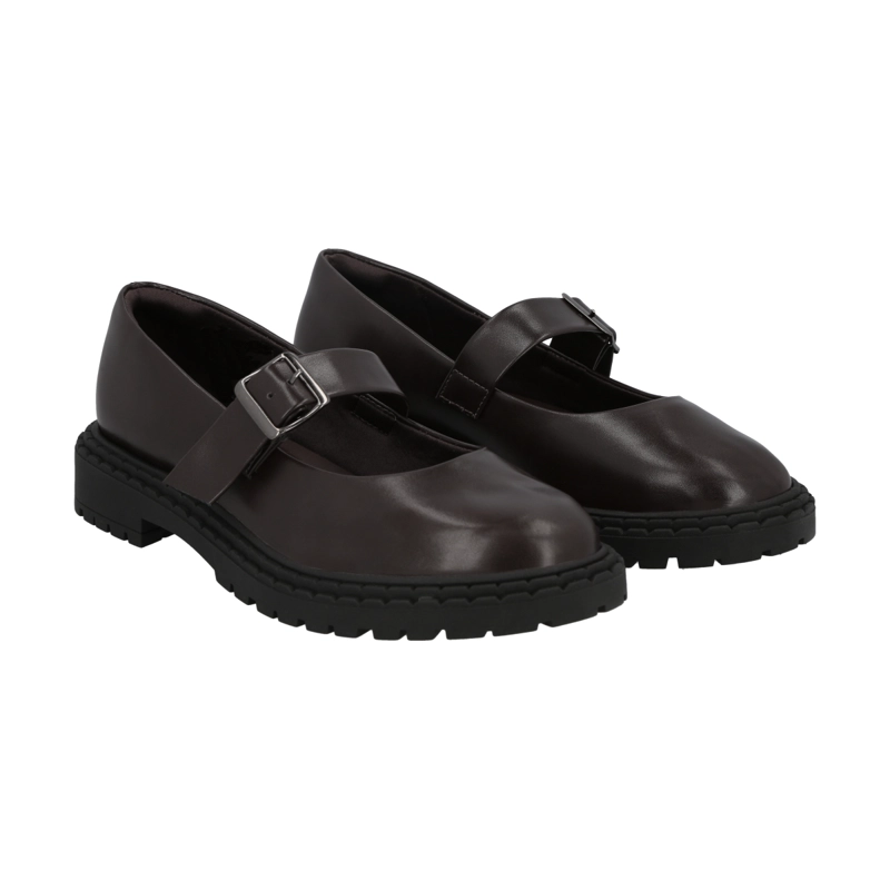 ZAPATO MARY JANE MUJER- CAFE  AMELIA POLICE - 2