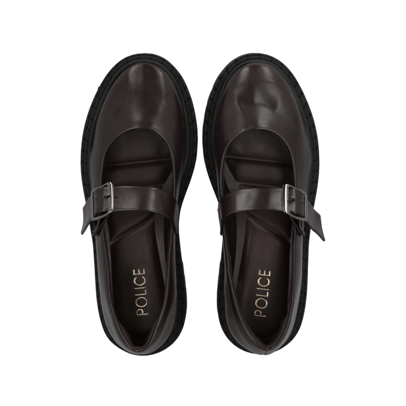 ZAPATO MARY JANE MUJER- CAFE  AMELIA POLICE - 3