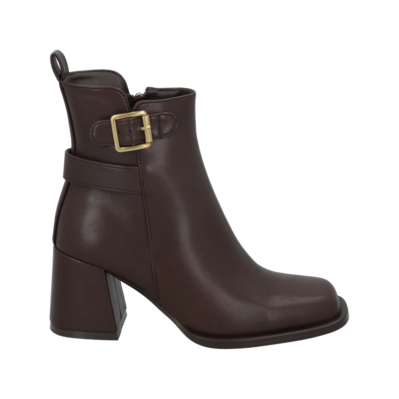 BOTIN MUJER- MARRON CATALINA POLICE - 1