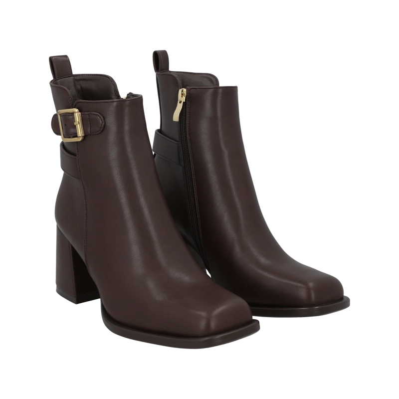 BOTIN MUJER- MARRON CATALINA POLICE - 2