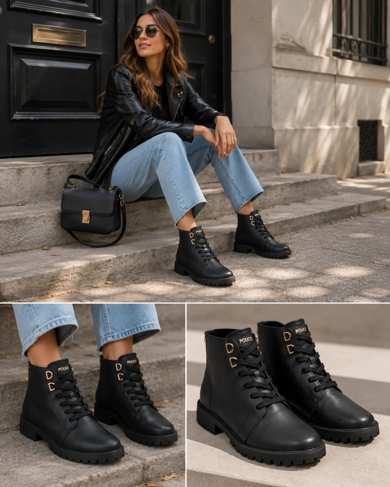 BOTIN MUJER- NEGRO RENATA POLICE - 2