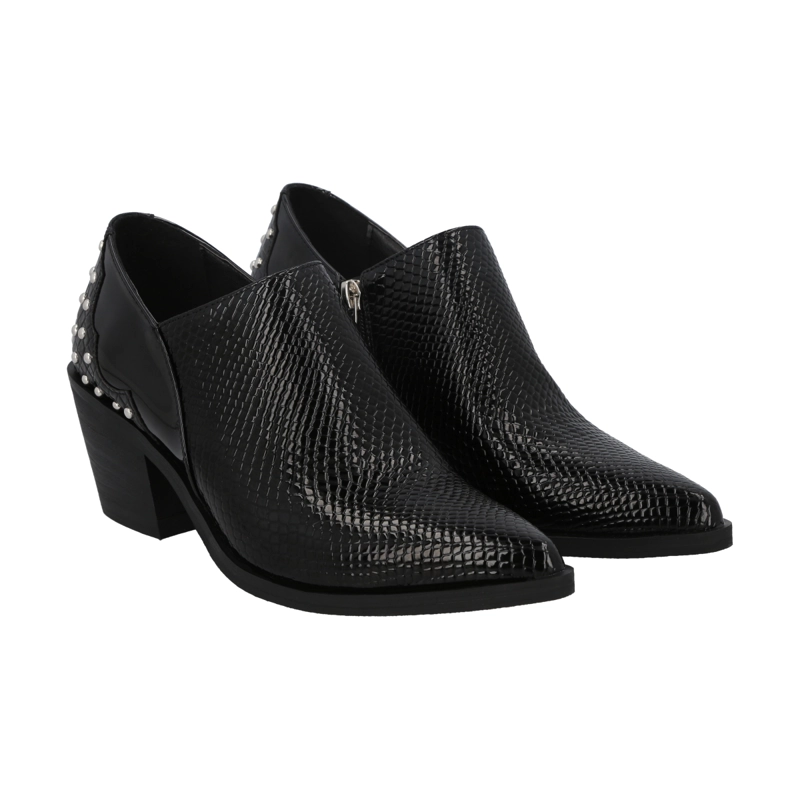 BOTIN MUJER_- NEGRO EMMA POLICE - 3