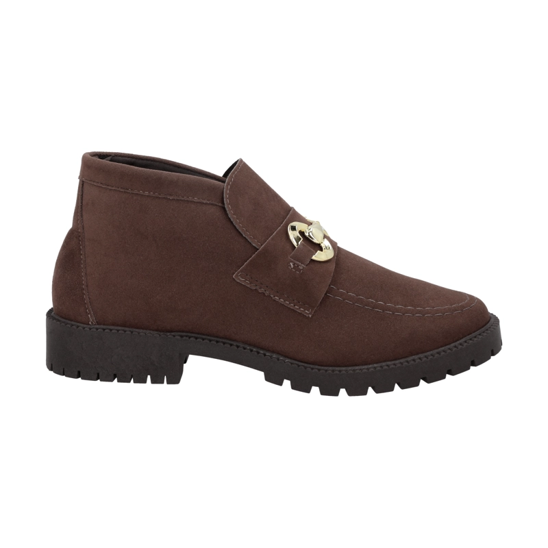 MOCASIN MUJER- CAFE  LUDMILA POLICE - 1