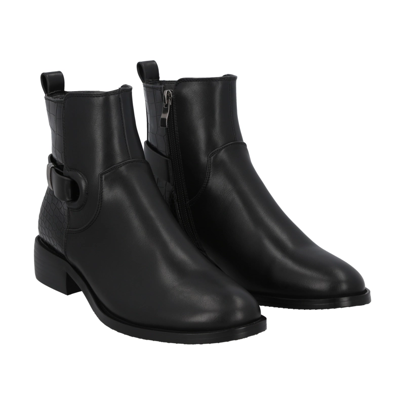 BOTIN MUJER- NEGRO ISABELLA POLICE - 2